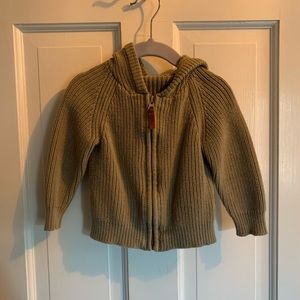 Goumi Baby Olive Sweater 12-18mo